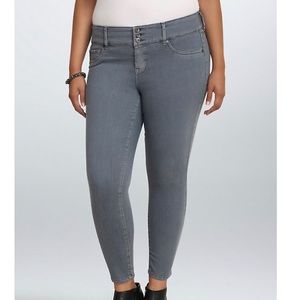 Torrid Jegging Slate Blue 26R - skinny jean